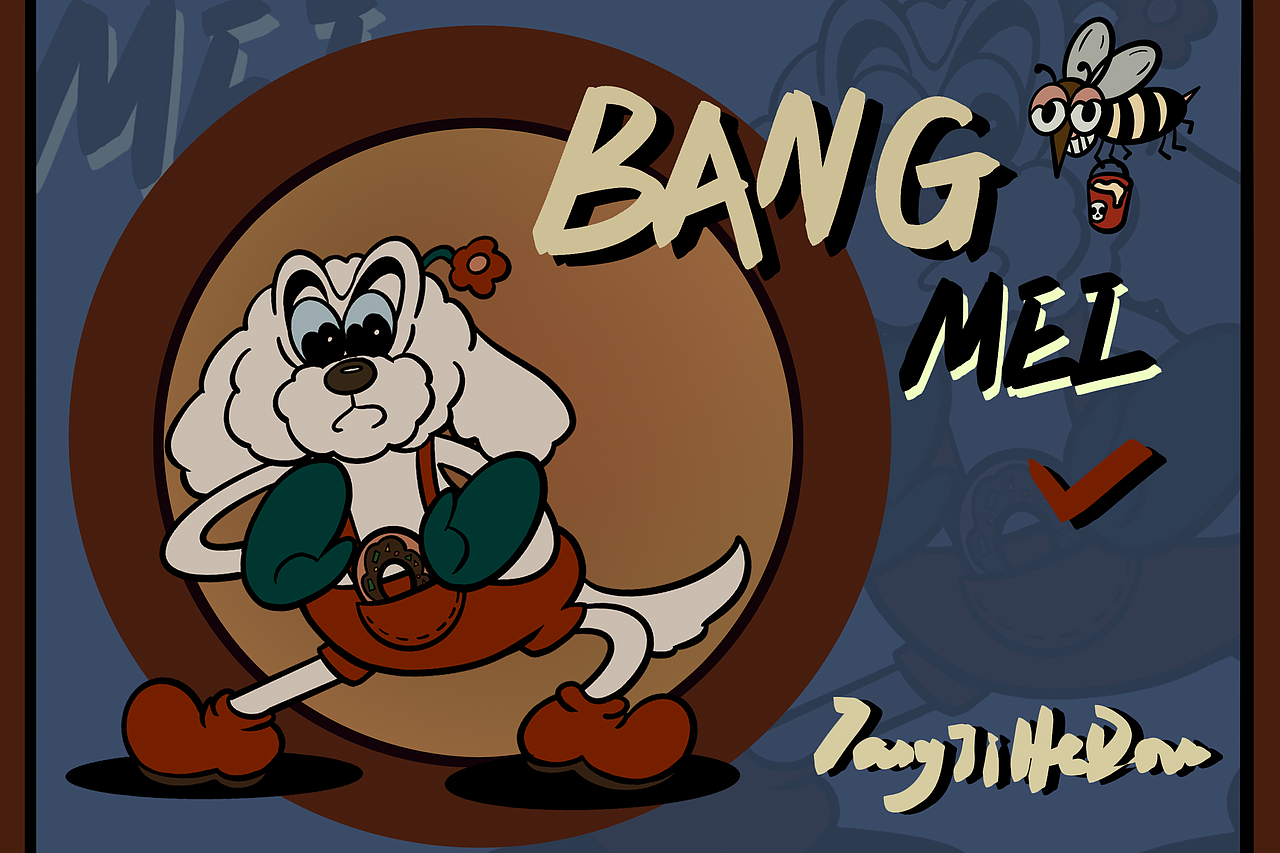 美式复古卡通形象（图ZMzIyNTE1NDky） - 创作习作 - 站酷设计师堂吉诃豆原创素材 - 站酷ZCOOL