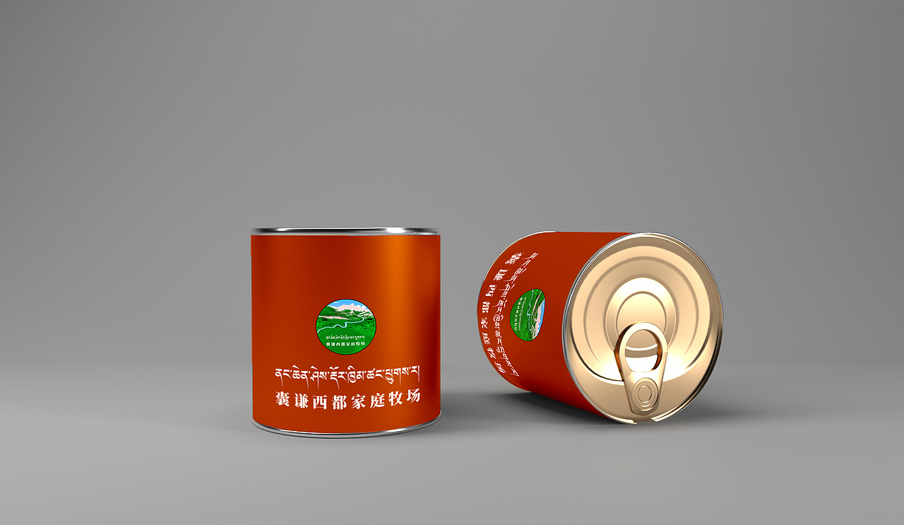 美隆设计||藏式logo||囊谦西都家庭牧场
