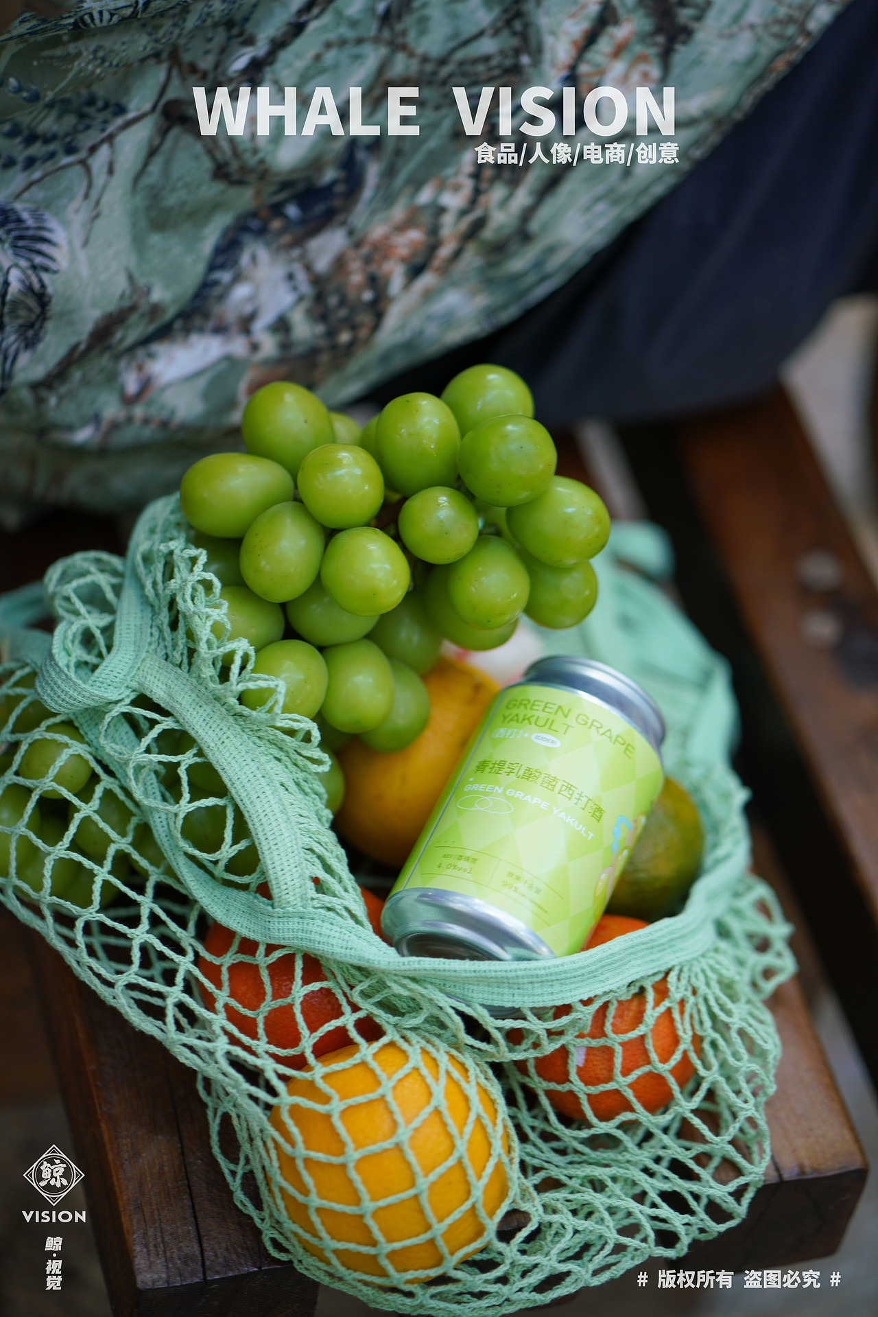 产品摄影 | 青提乳酸菌西打酒 × 鲸·视觉