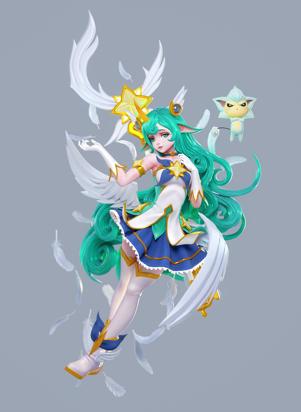 翼次方角色风格化作品更新（十四）（图ZMzE0MzEyODY0） - 人物/生物 - 站酷设计师董超CG原创素材 - 站酷ZCOOL