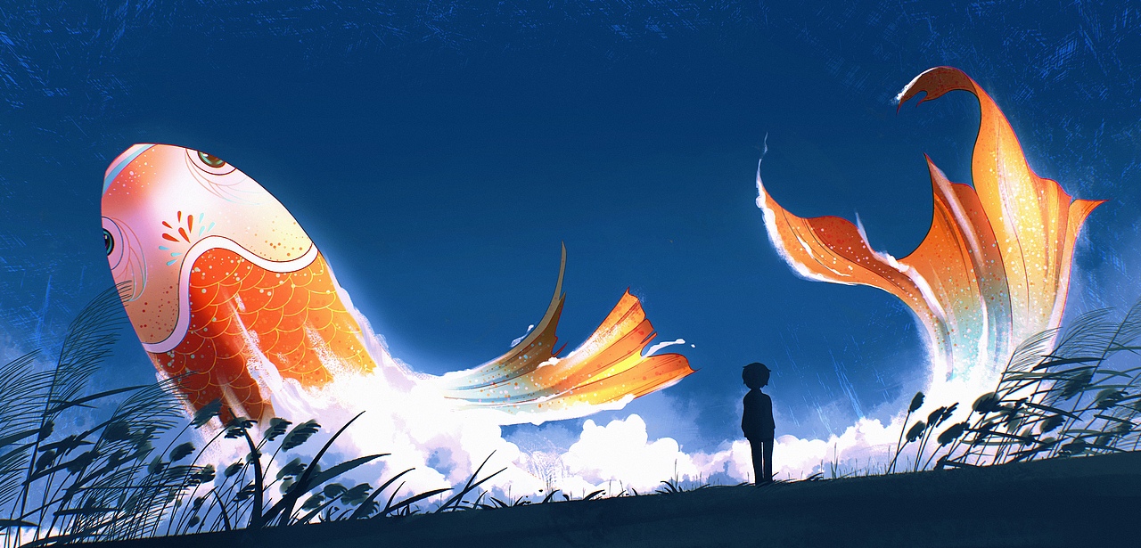 《故里旧梦》系列插画作品