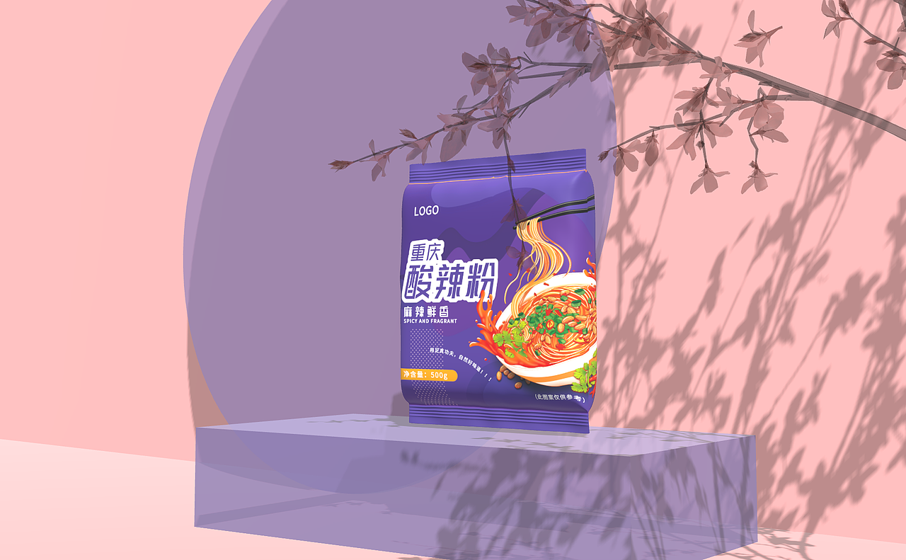 酸辣粉包装