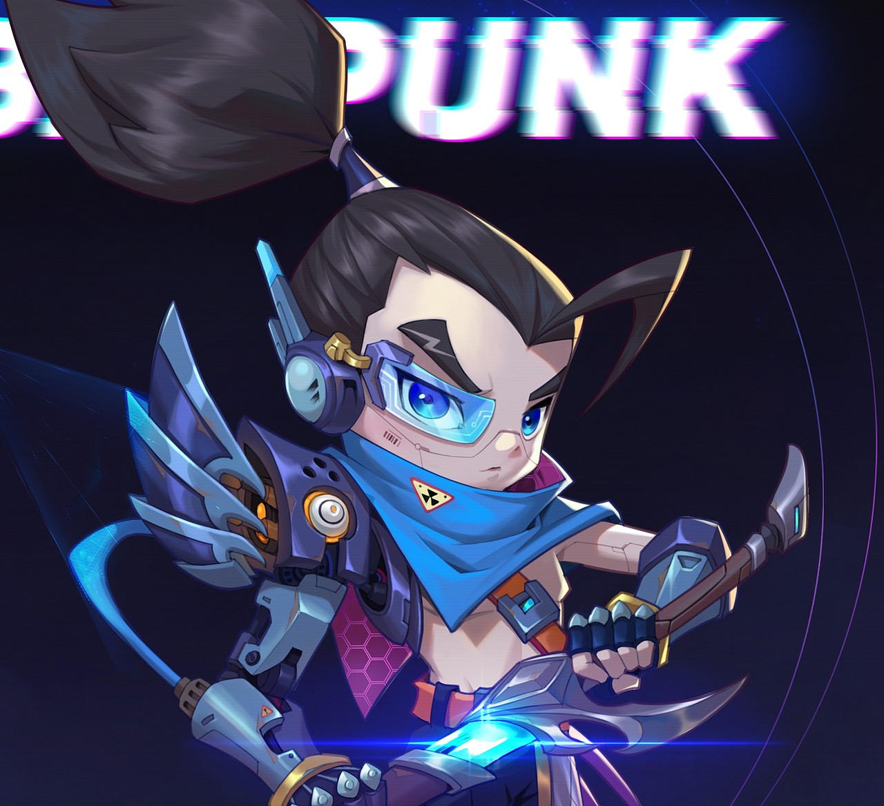 亚索-赛博朋克（图ZMzMzNjM1NzIw） - 概念设定 - 站酷设计师小七夜晨原创素材 - 站酷ZCOOL