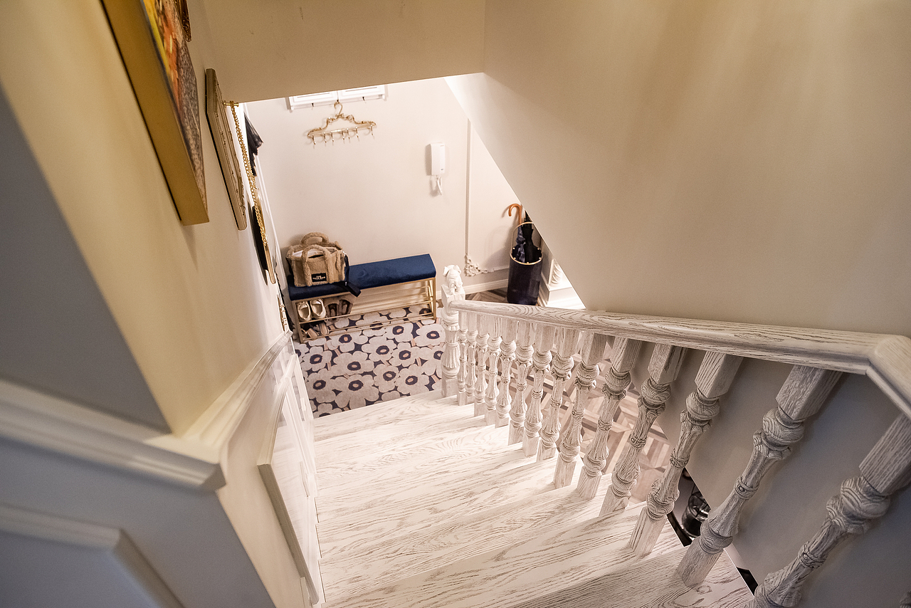 80㎡复式，浓郁的法式复古风袭来（图ZMzMxMzMzNjky） - 家装设计 - 站酷设计师马小晴晴小马原创素材 - 站酷ZCOOL