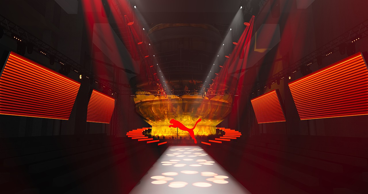 PUMA RUNWAY彪马2024春季产品订货会设计概念方案