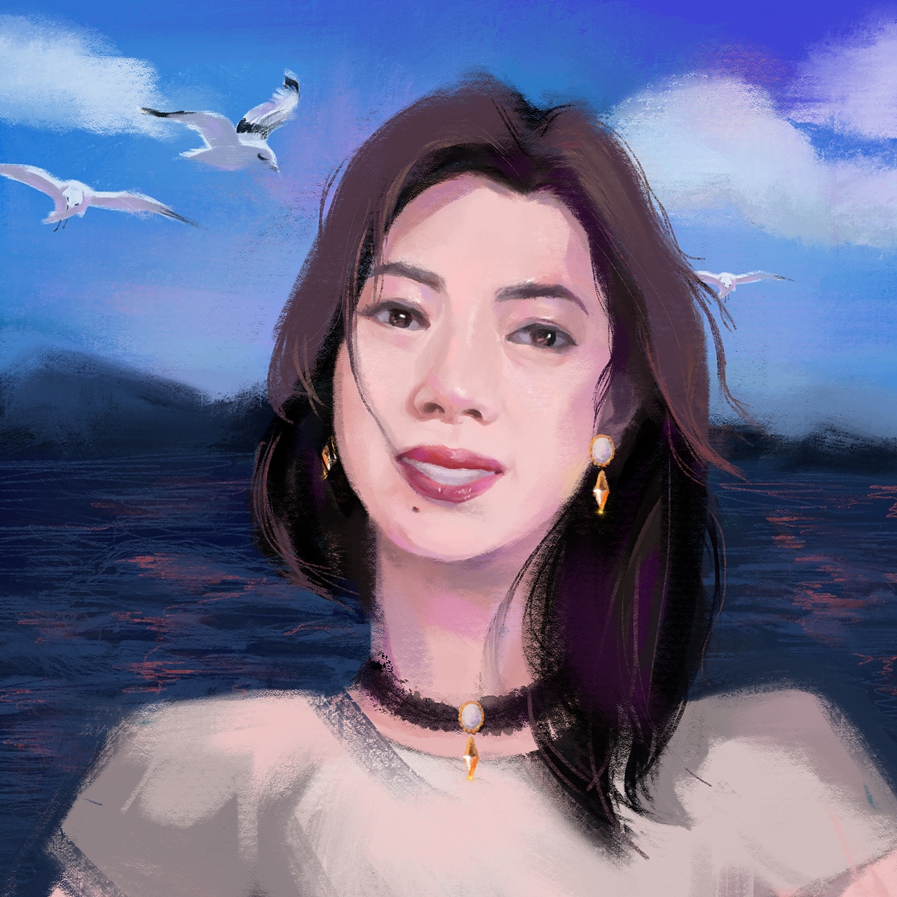 世界大雪，而你漫长温暖（图ZMzM0NzcwOTc2） - 艺术插画 - 站酷设计师知北秋原创素材 - 站酷ZCOOL