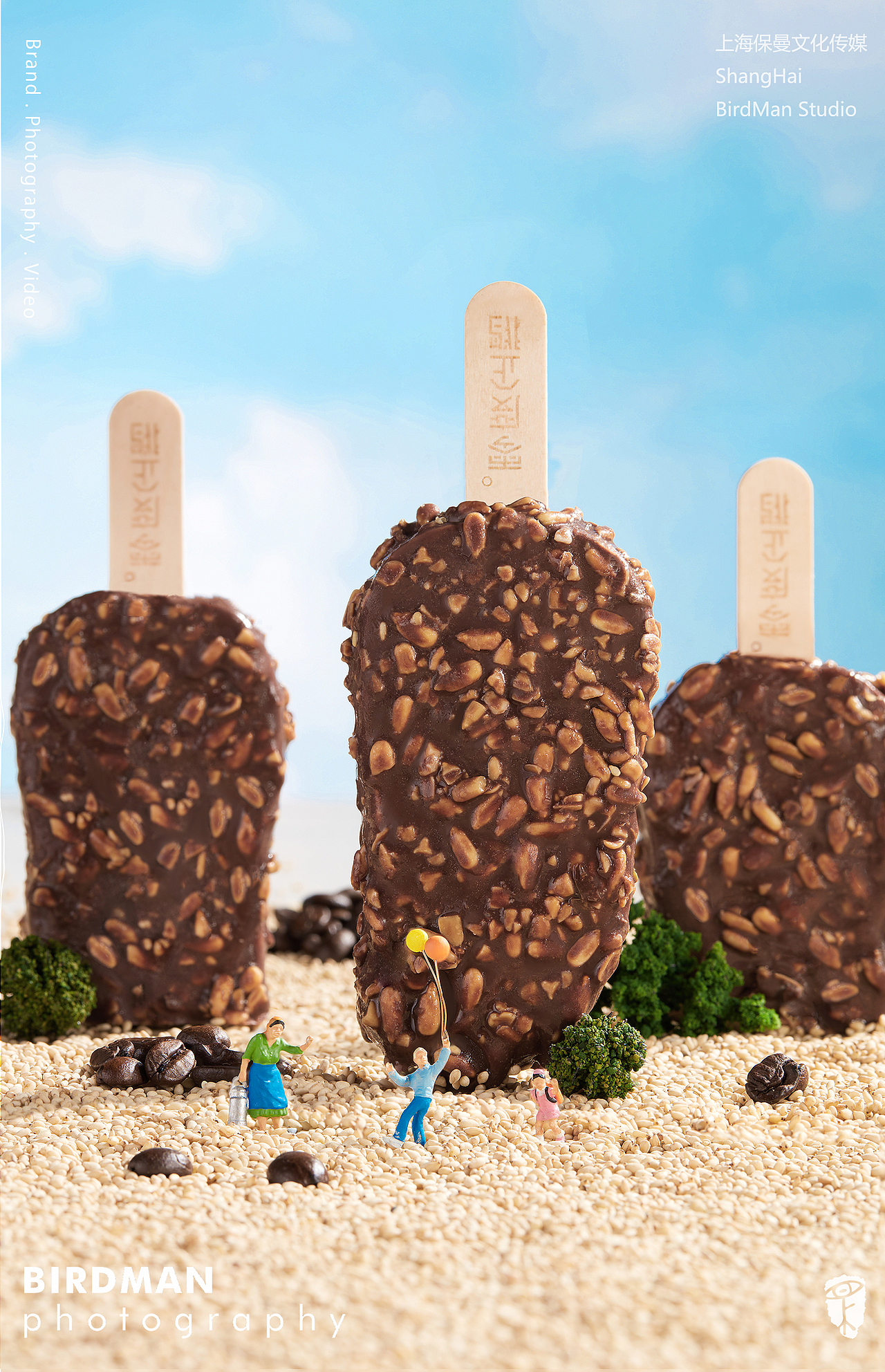 美食摄影 | 零度企鹅雪糕拍摄x保曼传媒
