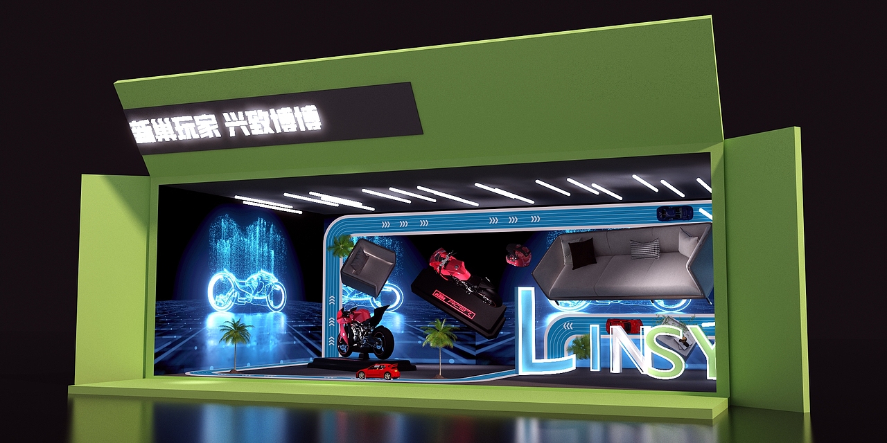 林业家居美陈展（图ZMzQ1OTA4NjYw） - 其他三维 - 站酷设计师3D超酷设计原创素材 - 站酷ZCOOL