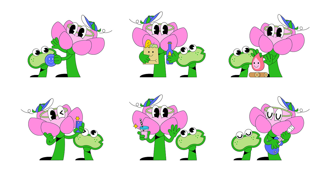 暑期夏季IP美陈-荷你一起（图ZMzQwNjc3NTY4） - IP形象 - 站酷设计师西创文化原创素材 - 站酷ZCOOL