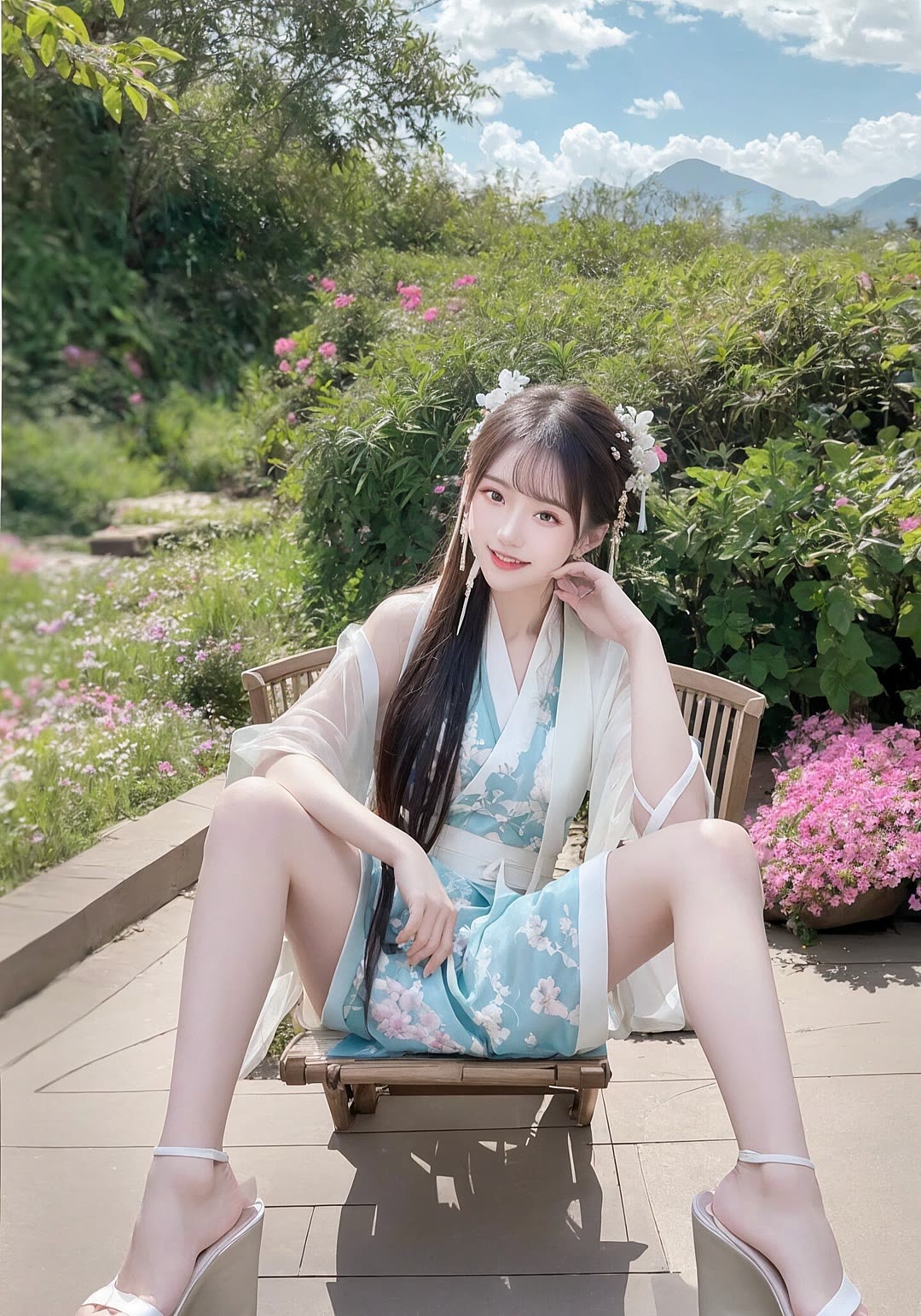 不愧是汉服,连我这种抠脚大汉穿起来都那么好看