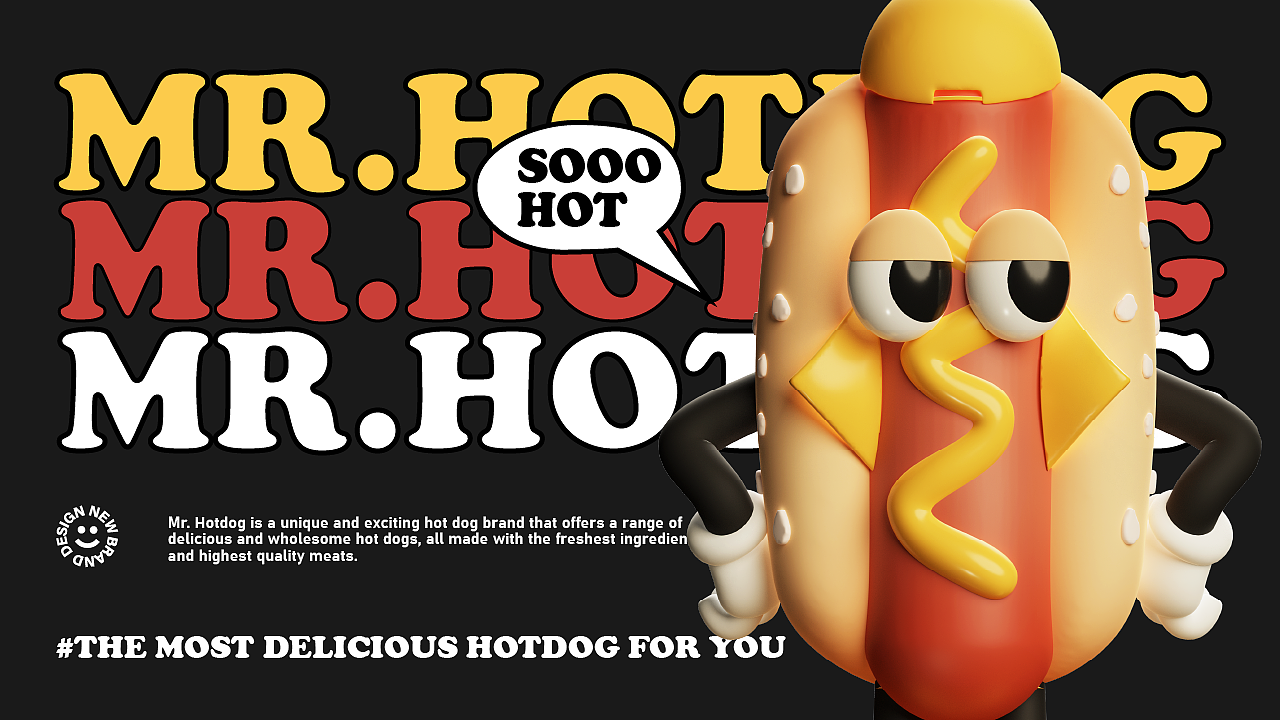 MR.HOTDOG 热狗品牌IP设计（图ZMzYwNzY2MzYw） - IP形象 - 站酷设计师Nncindy原创素材 - 站酷ZCOOL