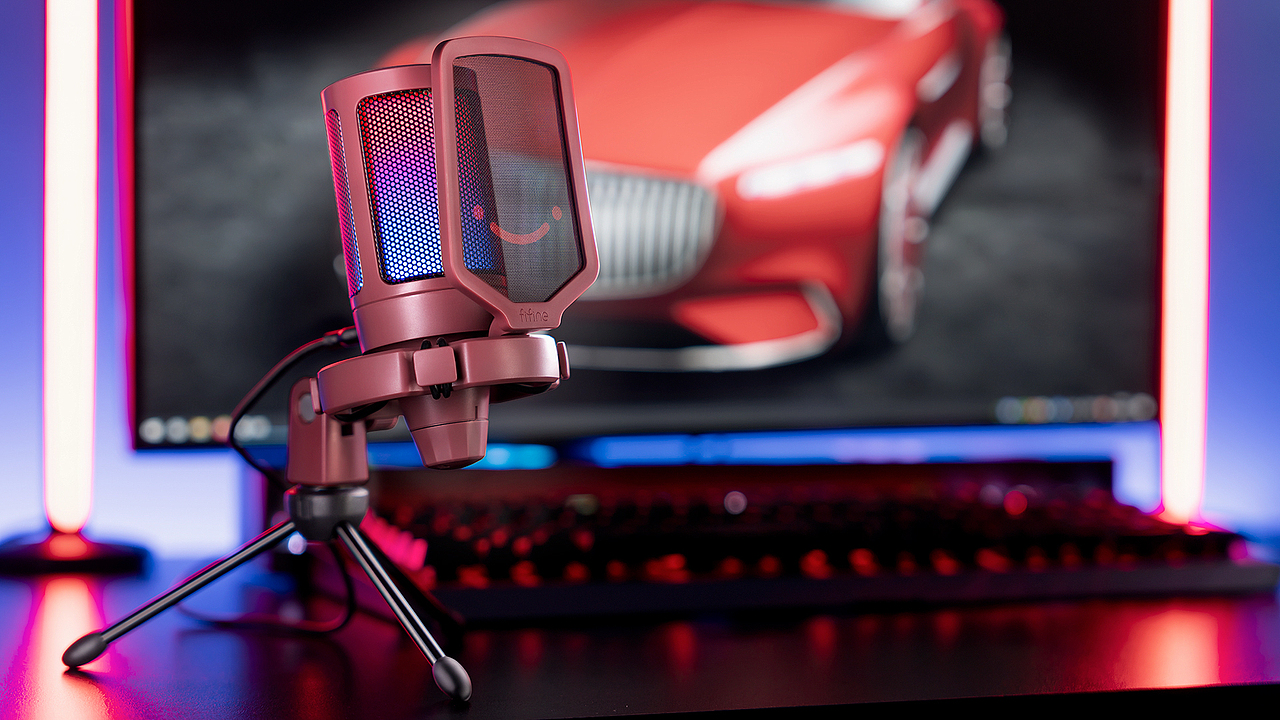 AMPLIGAME FIFINE A6V GAMING MICROPHONE