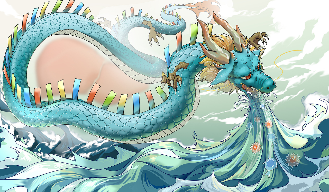 【期刊封面插图】创意龙年趣味科普绘图·肝（图ZMzYyODQyMzUy） - 商业插画 - 站酷设计师帜邈原创素材 - 站酷ZCOOL