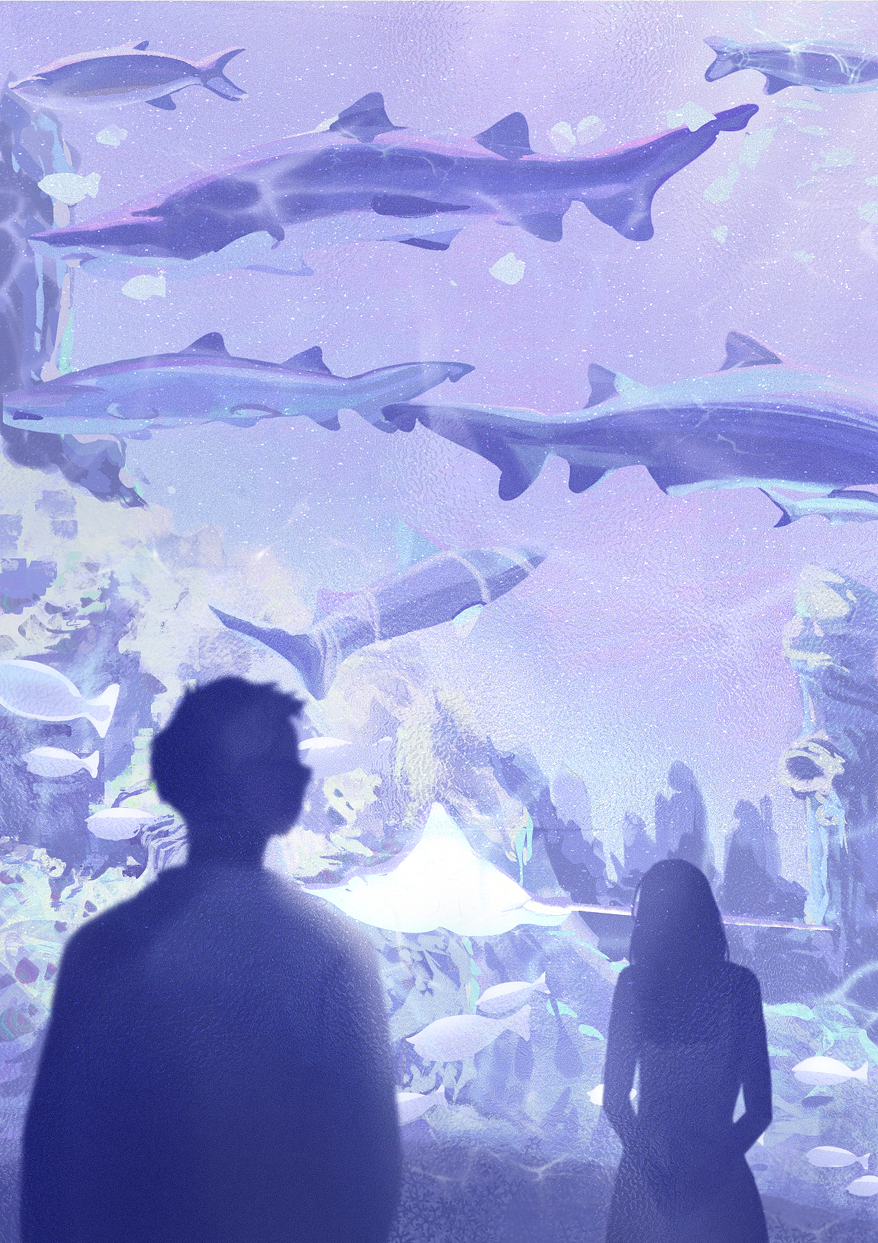 插画合集｜二月份的「紫色」（图ZMzMxNzQ5ODM2） - 艺术插画 - 站酷设计师喜圆璇原创素材 - 站酷ZCOOL