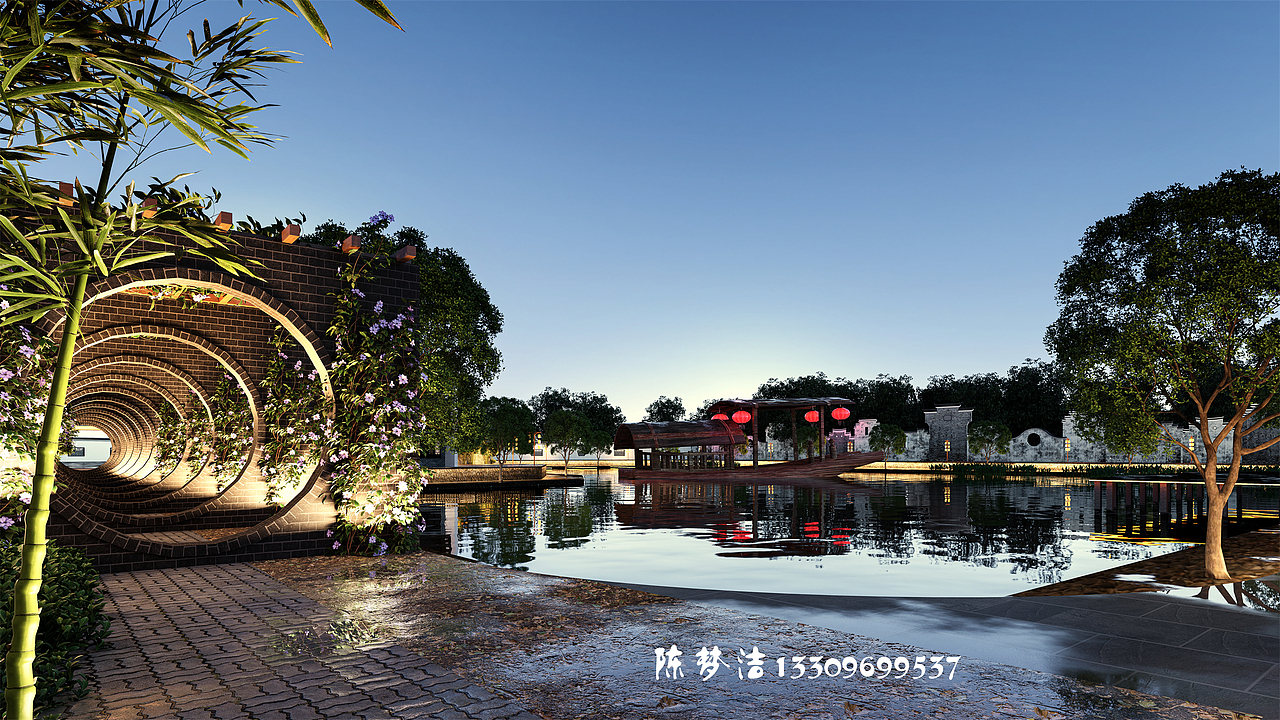 中式庭院景观设计
