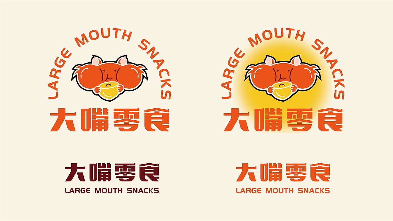 LARGE MOUTH SNACKS大嘴零食品牌提案（图ZMzM1ODA0Mzg0） - 品牌 - 站酷设计师戈鴿原创素材 - 站酷ZCOOL