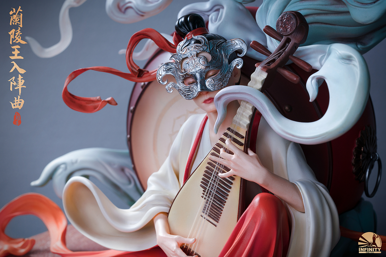 罗其胜：小雅集新品《兰陵王入阵曲》（图ZMzIwOTUwMjY4） - 手办/模玩 - 站酷设计师开天工作室原创素材 - 站酷ZCOOL