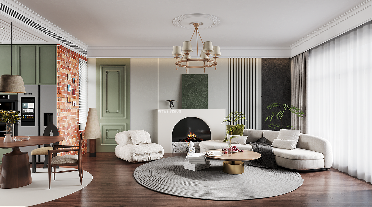 住宅空间丨效果表现丨室内漫游动画