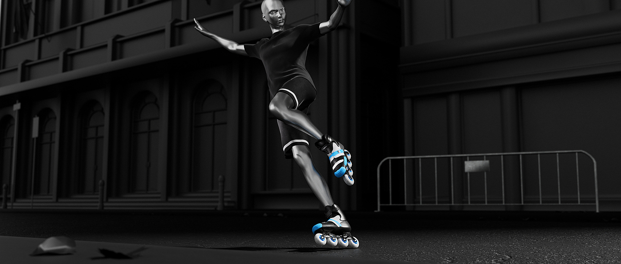 自由式轮滑——花式刹停轮滑鞋（图ZMzQ3NzEzMDYw） - 鞋履设计 - 站酷设计师Elementalspirit原创素材 - 站酷ZCOOL