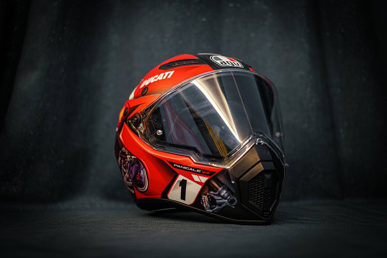 AGV AX9 Carbon 碳纤维 杜卡迪DUCATI 头盔联名（图ZMzMxNDEzNzgw） - 其他手工艺 - 站酷设计师虎将贴花原创素材 - 站酷ZCOOL