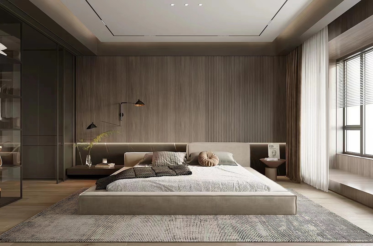 现代极简|奶油|克莱因蓝|重奢|法式奶油|侘寂（图ZMzE5MjA4NzQw） - 建筑/空间 - 站酷设计师一心只为做图人原创素材 - 站酷ZCOOL