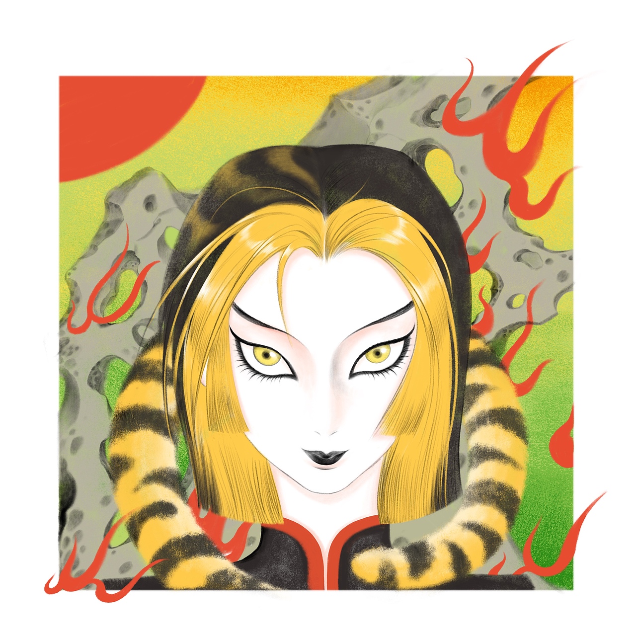 十二生肖插画头像合集