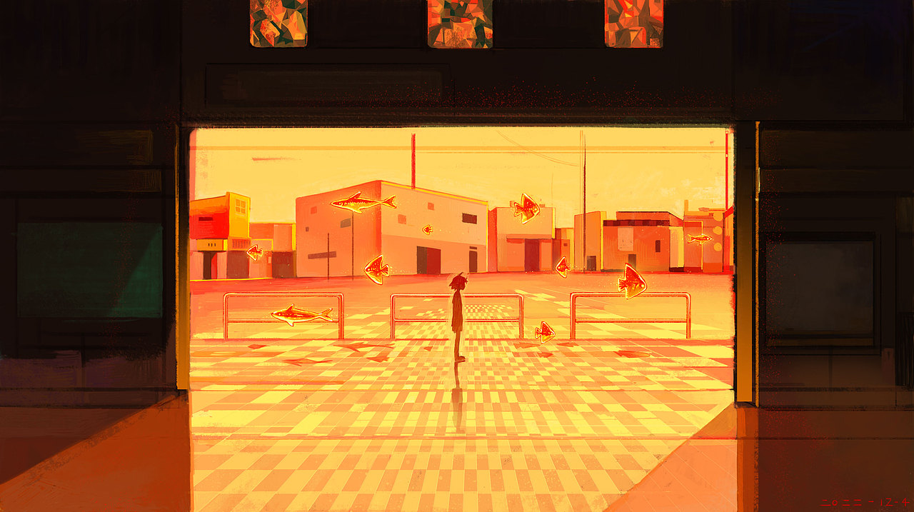 2022插画合集/Journey of light（图ZMzI3MDYzODk2） - 创作习作 - 站酷设计师透明塑料袋原创素材 - 站酷ZCOOL