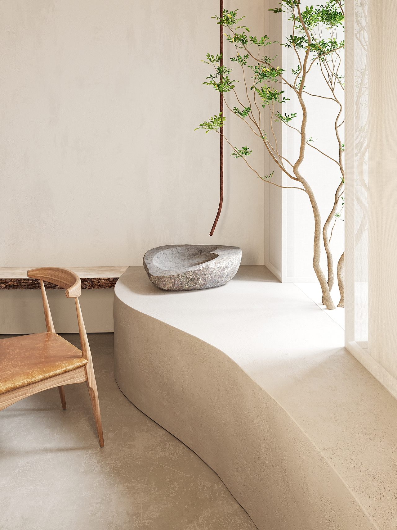 客厅空间——自然安静