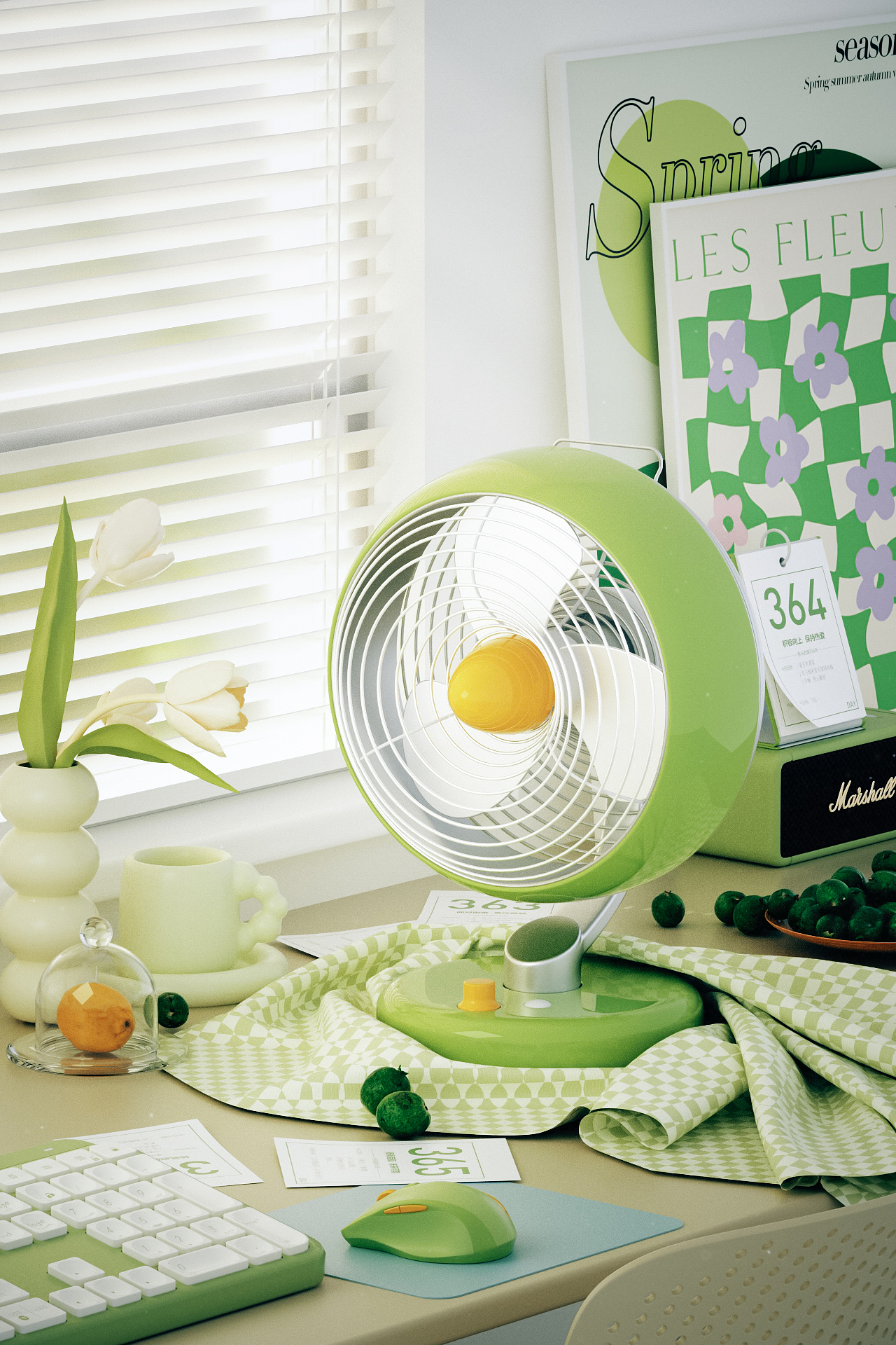 最近渲染的一些图，还有很多需要学习，感谢杨帆老师