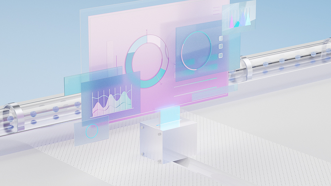 三维动画 | 渐变小球运动短片