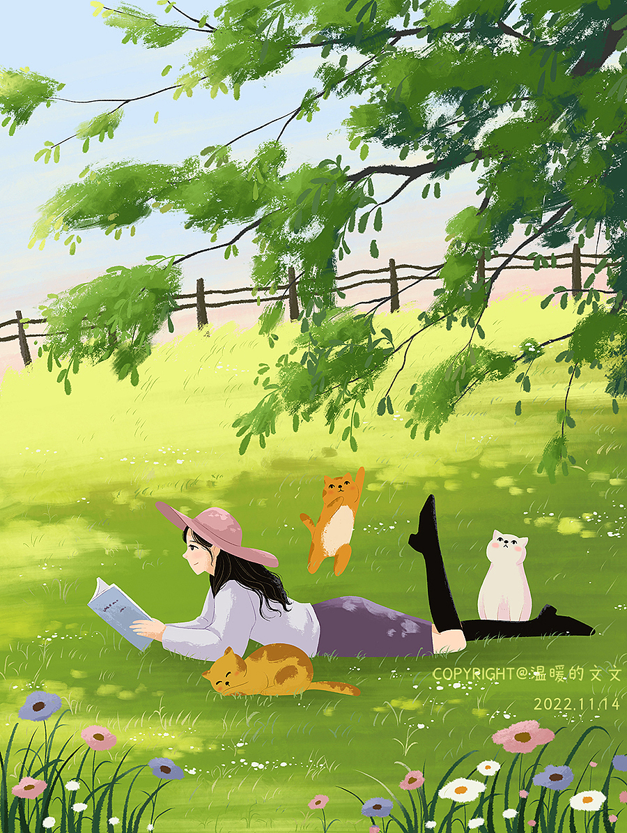 遇见•时光系列—从秋天到冬天（图ZMzI4MTA3MDQw） - 商业插画 - 站酷设计师温暖的文文原创素材 - 站酷ZCOOL