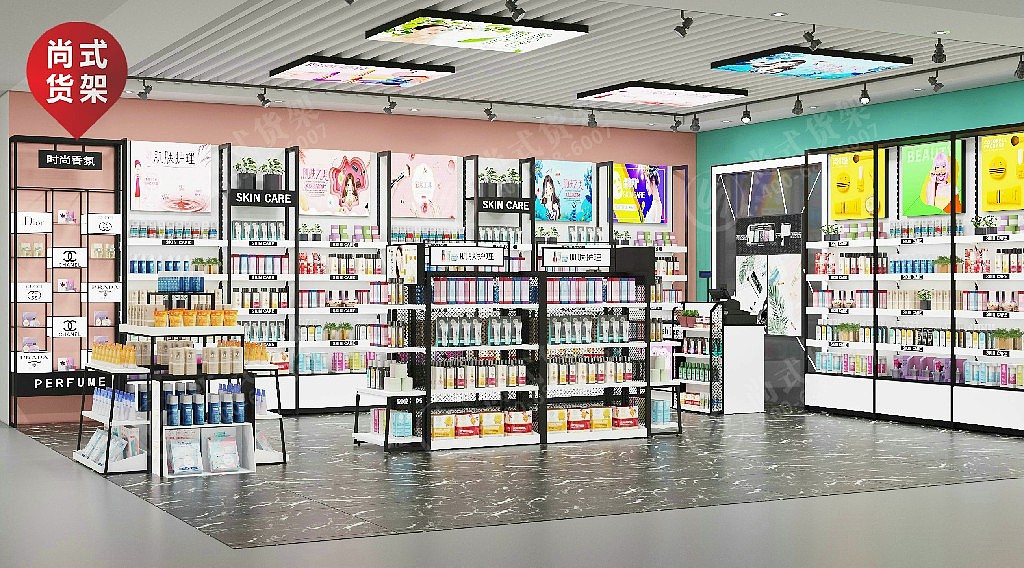 美妆产品展示架调色师指甲油架亚克力高架工厂直销