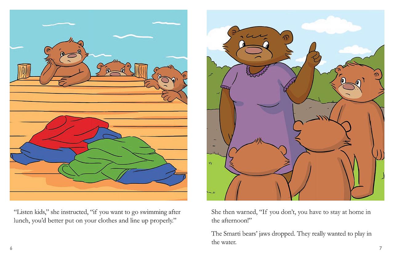 小熊故事绘本（图ZMzI2MDM4ODk2） - 商业插画 - 站酷设计师羽飞Fly原创素材 - 站酷ZCOOL