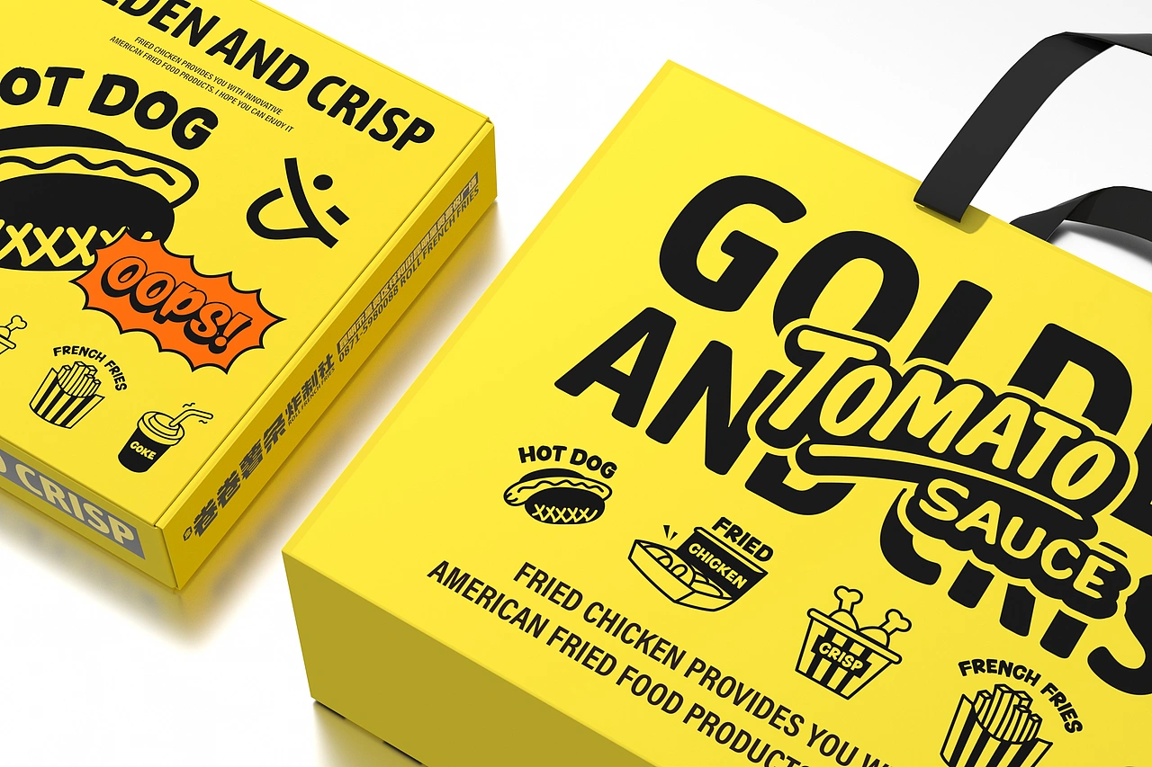 卷卷薯条-餐饮策略视觉设计