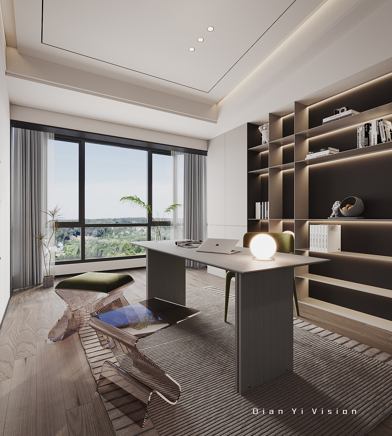 新中式别墅空间效果表现（图ZMzIxODYwMDE2） - 家装设计 - 站酷设计师Max点意原创素材 - 站酷ZCOOL