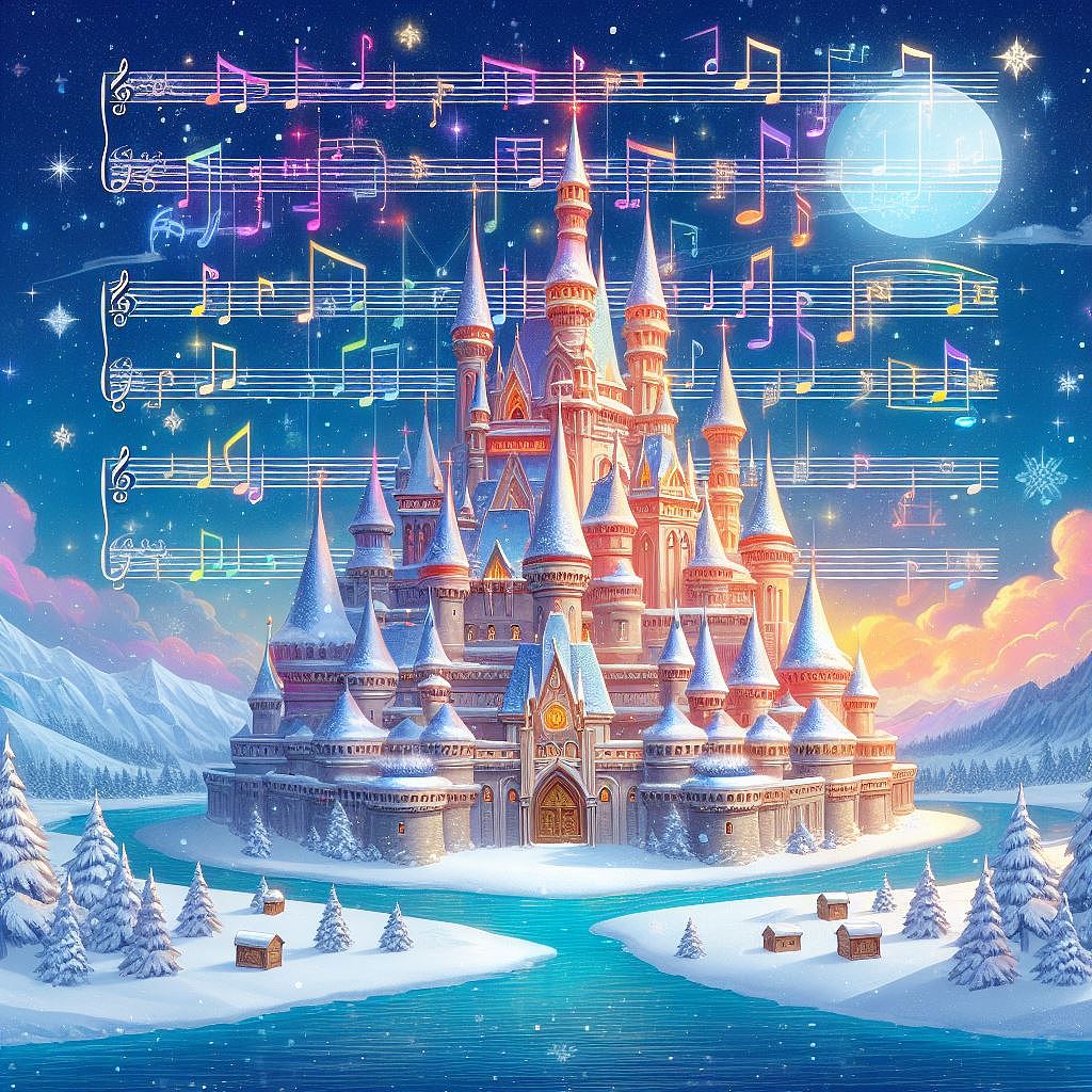 来来一组冰雪系列的AI出图吧