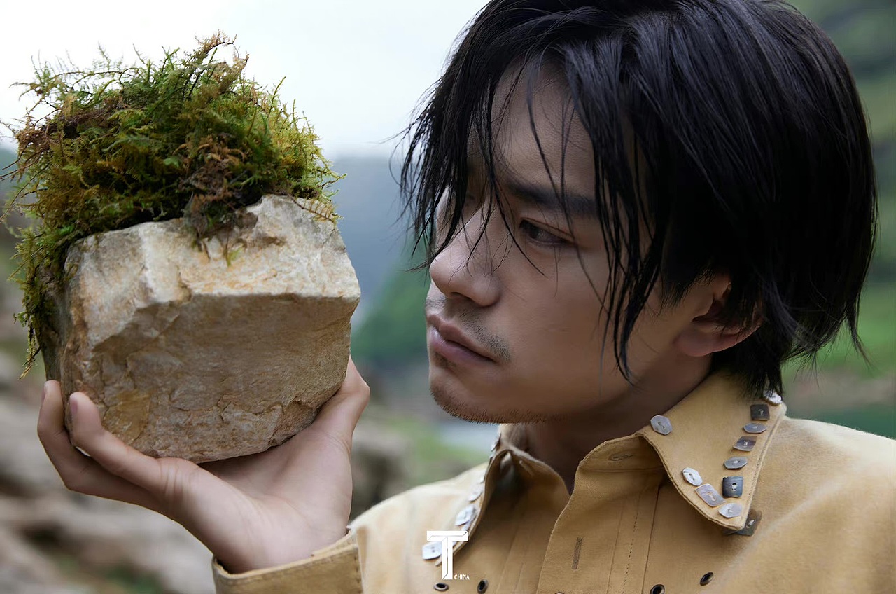 T Magazine China 易烊千璽（圖ZMzEwNzQ5NTg4） - 修圖/后期 - 站酷設計師楊震Zc原創(chuàng)素材 - 站酷ZCOOL