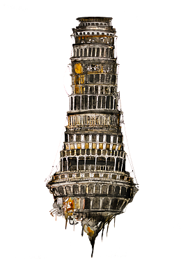 蒸汽朋克建筑群（图ZMzE3NDQ5NjQ0） - 创作习作 - 站酷设计师洛克之城原创素材 - 站酷ZCOOL