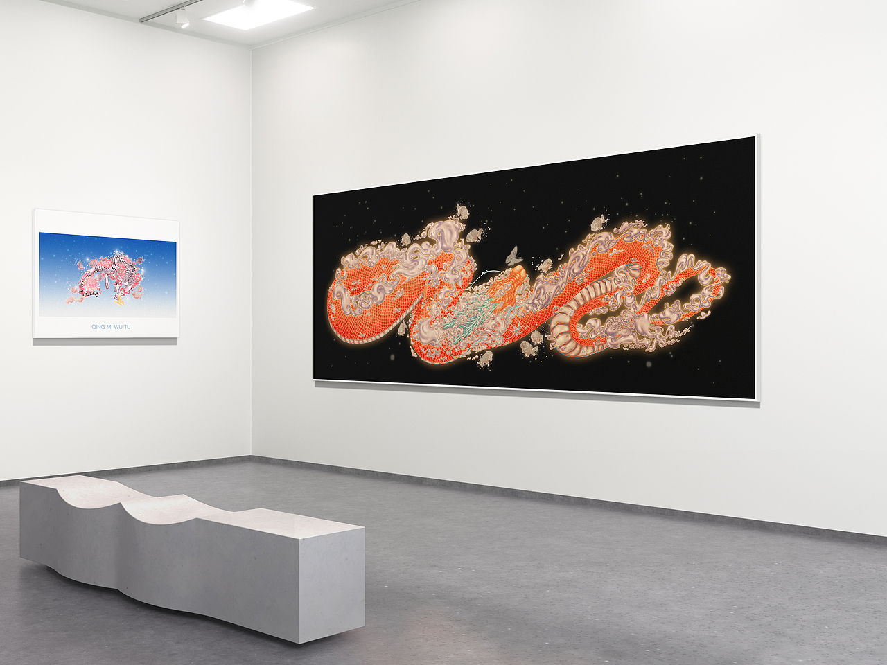 艺术馆系列-山鹃仙骥