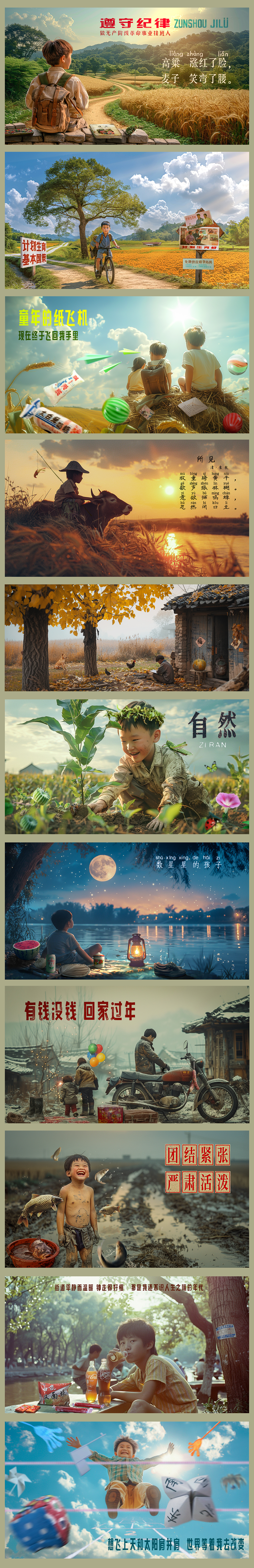 庆六一，80后风格海报。（图ZMzcwMjgwNjY0） - AI作品 - 站酷设计师忠艺传媒_苏杭原创素材 - 站酷ZCOOL