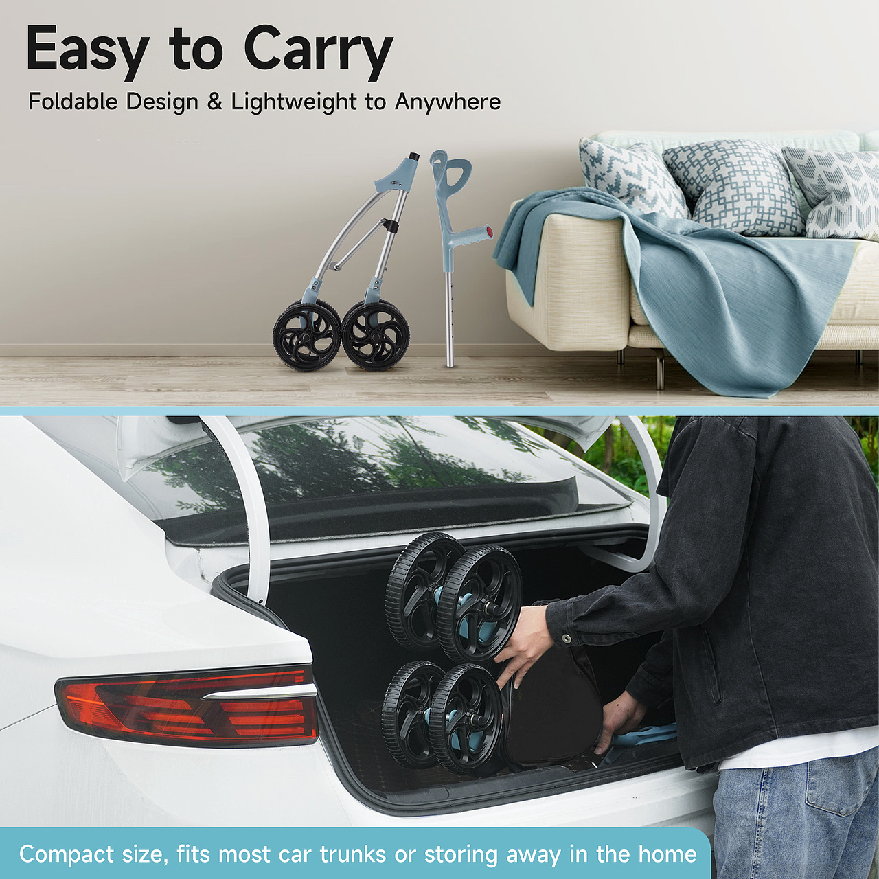 亚马逊产品-四轮拐杖