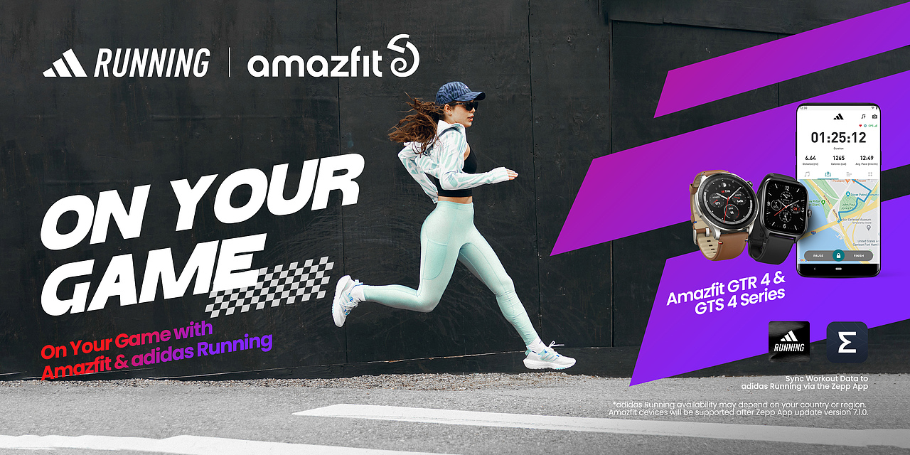 Amazfit x Adidas Running Campaign（图ZMzY1Mzc5MTMy） - 海报 - 站酷设计师OasisCreative原创素材 - 站酷ZCOOL