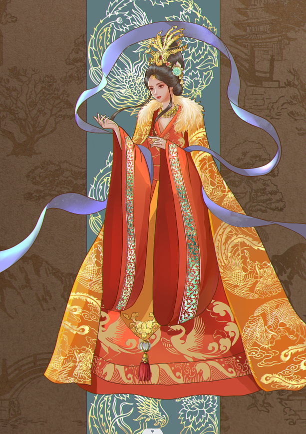 发簪拟人（图ZMzY1MTI2MjU2） - 商业插画 - 站酷设计师柚子丫y原创素材 - 站酷ZCOOL