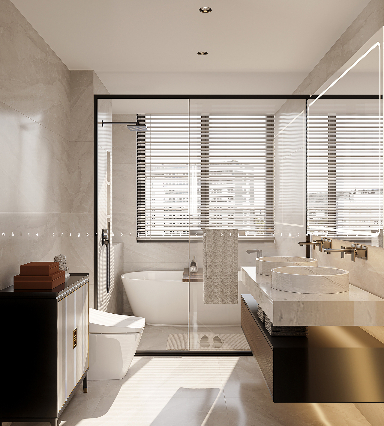 现代新中——白龙马效果图