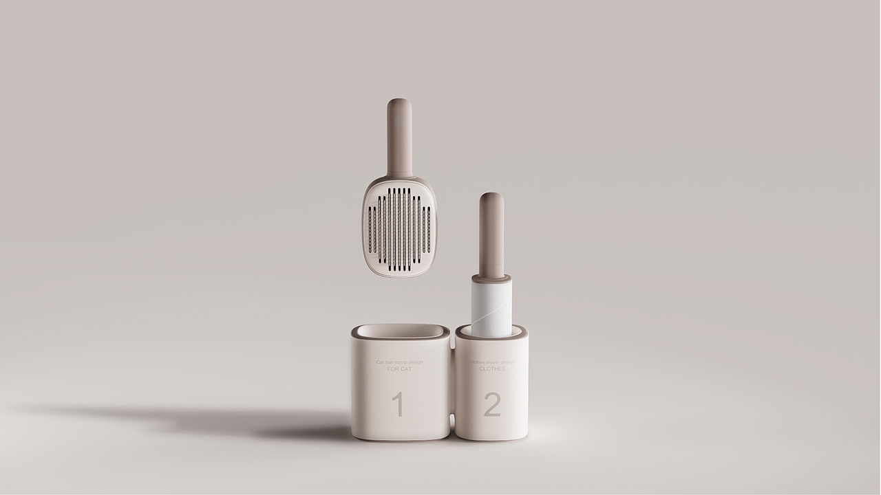 猫梳粘毛器