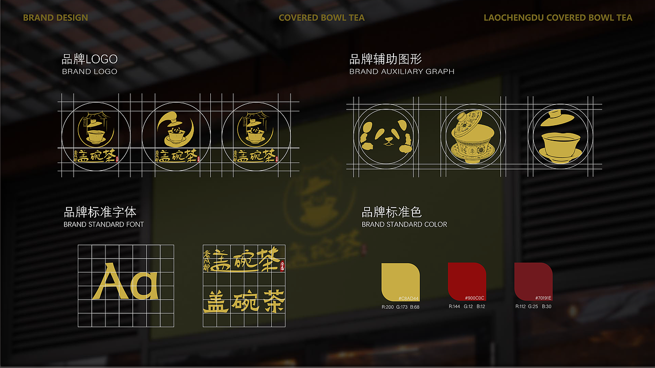 城市文创品牌设计——老成都盖碗茶（图ZMzYxMTk0NDYw） - 品牌 - 站酷设计师清茶与热浪原创素材 - 站酷ZCOOL
