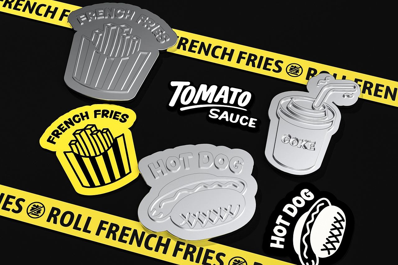 卷卷薯条-餐饮策略视觉设计