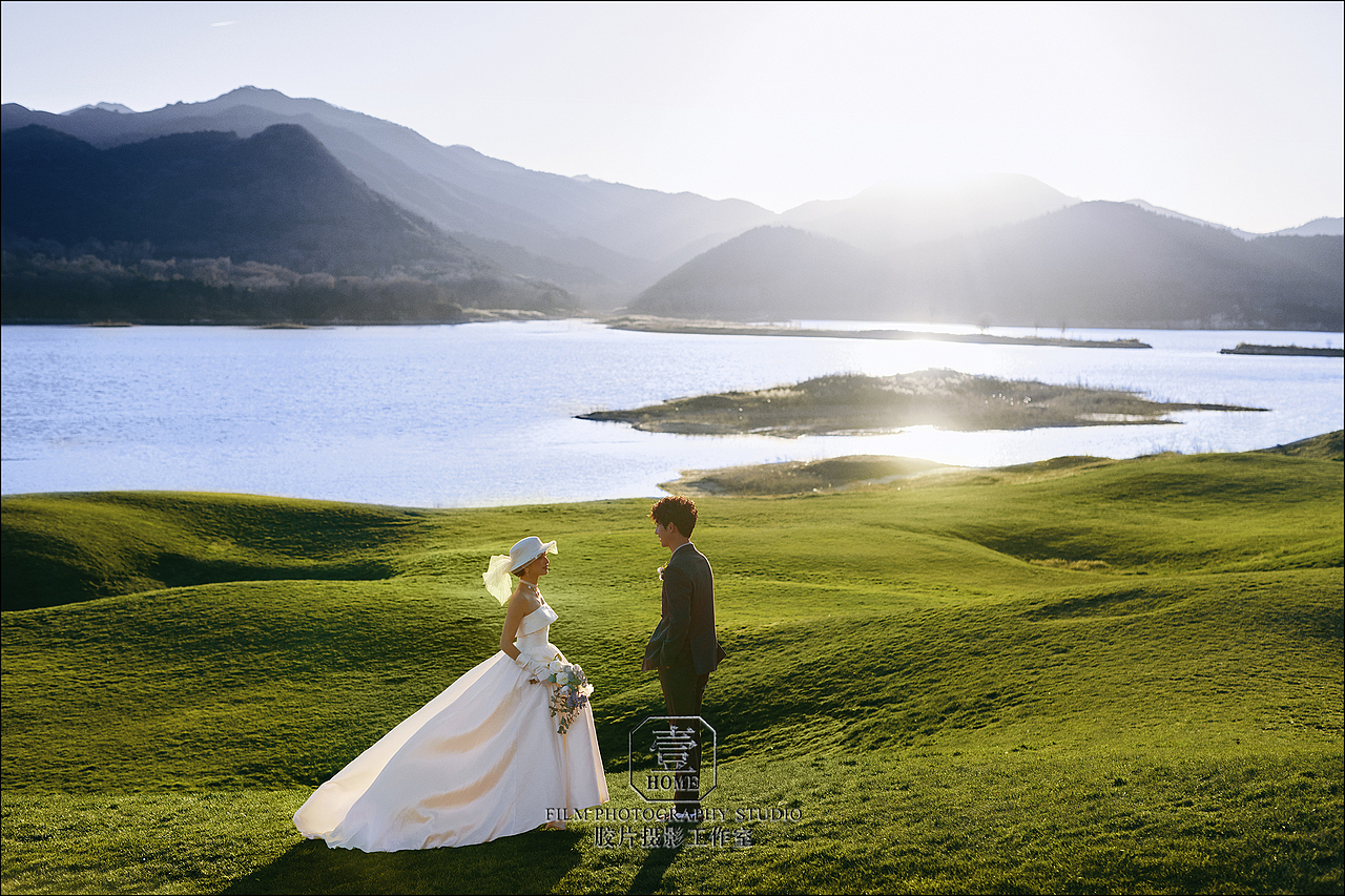 北京金海湖森系婚纱照,绝美!