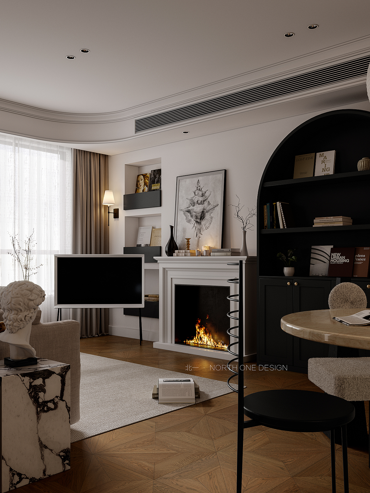 北一设计 | 黄石佳木公园198项目.（图ZMzM1OTc3NjA4） - 家装设计 - 站酷设计师北一设计NorthOne原创素材 - 站酷ZCOOL