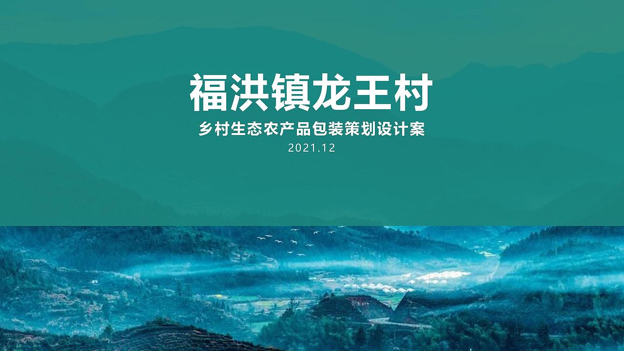 文创|龙王村品牌形象设计案例 IP设计 包装设计